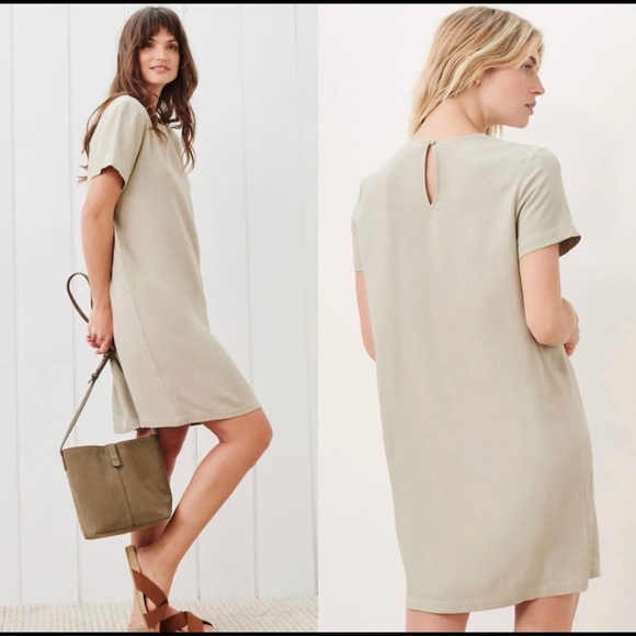 NWT Jenni Kayne Crepe T Shirt Dress Size:S - Picture 1 of 12